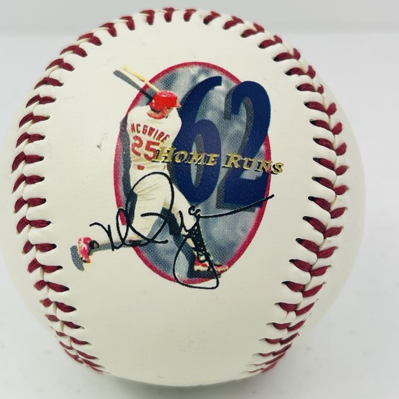 Other - Mark McGwire Collector Baseball Making History Sep 8 1998 Home Run 62 Ball MLB